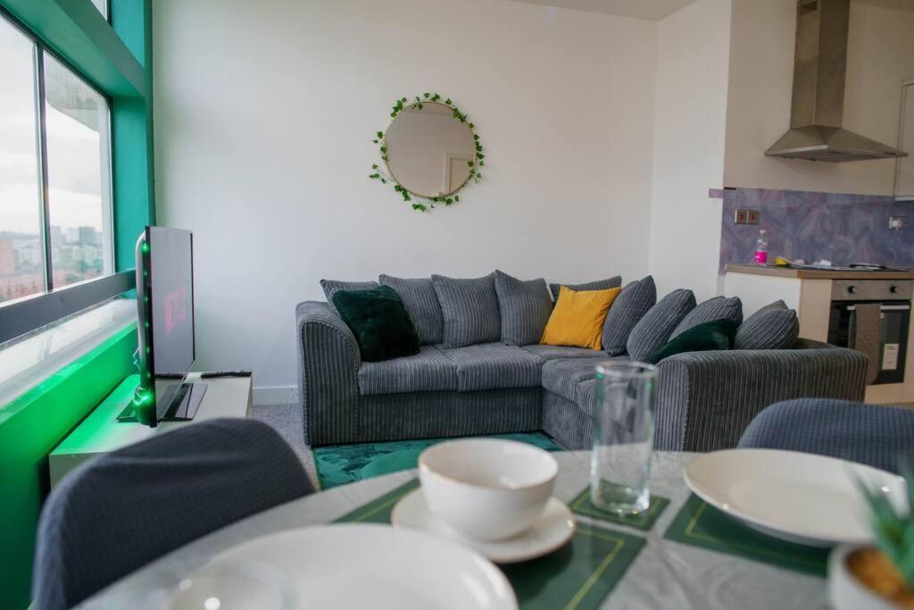 Manchester City Centre Apartment, Skyline View Kültér fotó